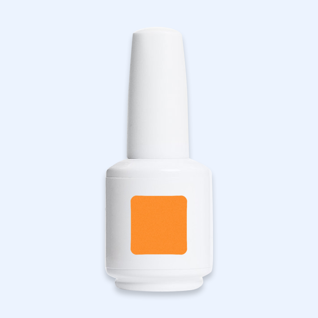 Color Gel Salmon American Creator 15ml frasco com amostra laranja salmao vivo