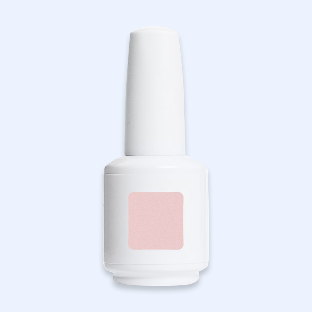 Color Gel Shell American Creator 15ml em frasco com amostra rosa concha leitoso