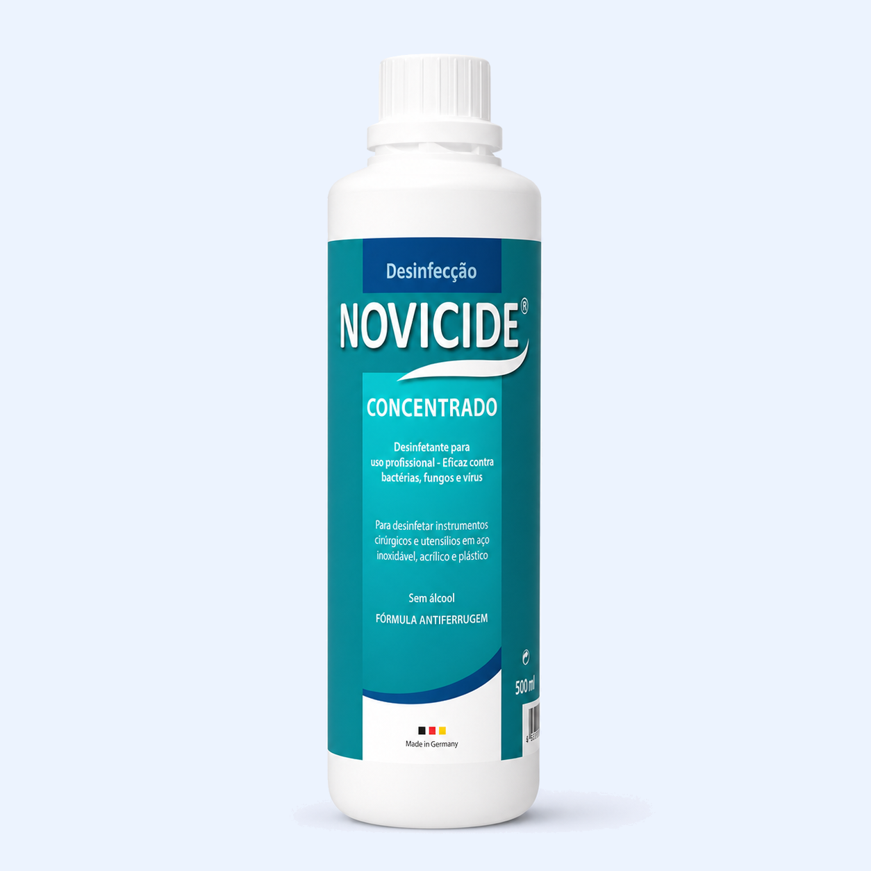 Concentrado Novicide 500ml para desinfecao profissional