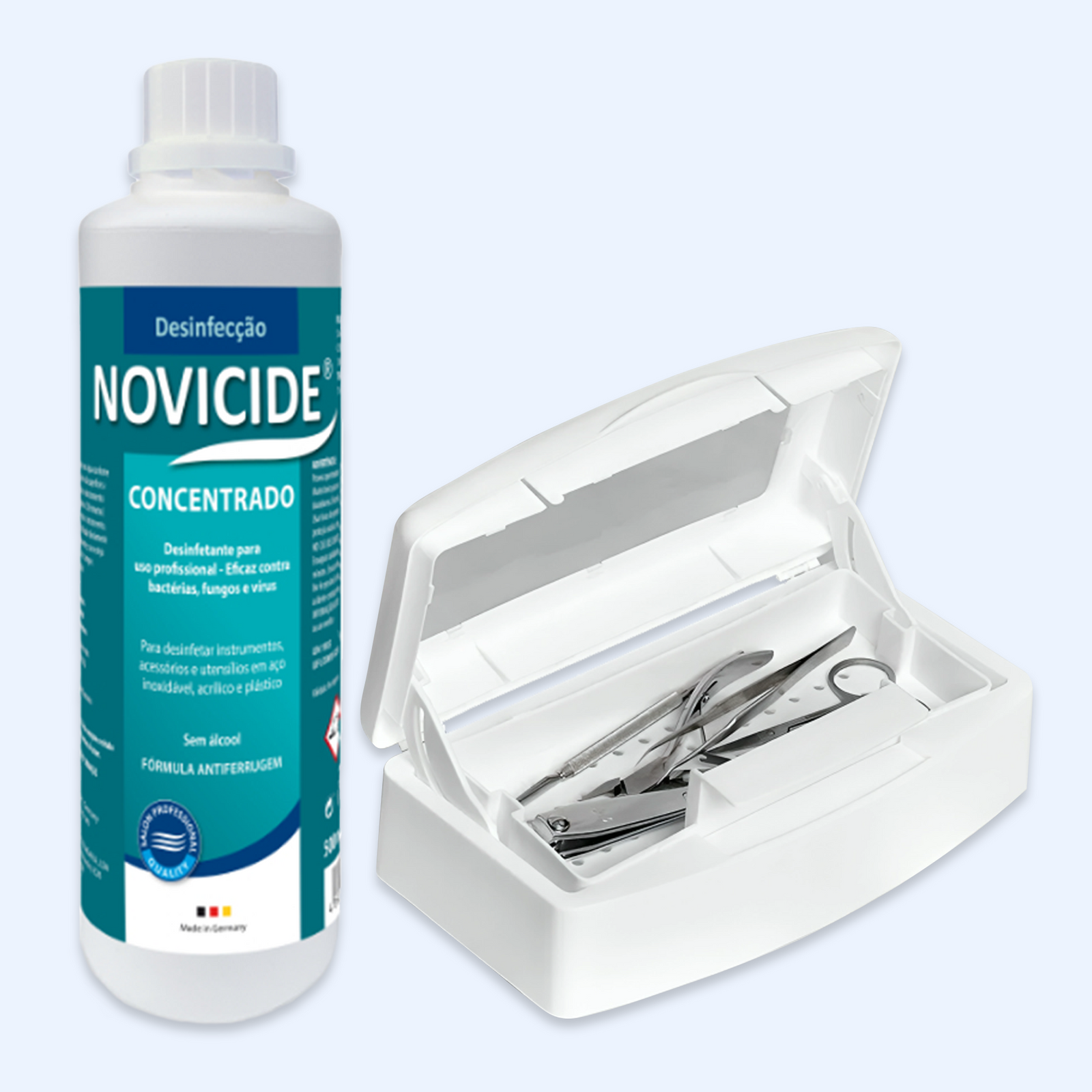Kit Caixa de Desinfeção Novicide
