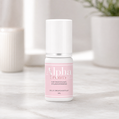 Cola Dlux Purity Alpha Clear de 5 ml em ambiente profissional