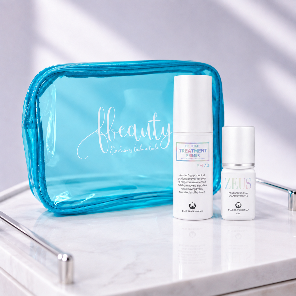Dlux Kit Essentials em ambiente profissional