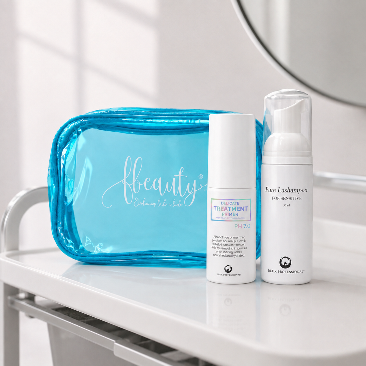 Dlux Kit Preparação Perfeita em ambiente profissional