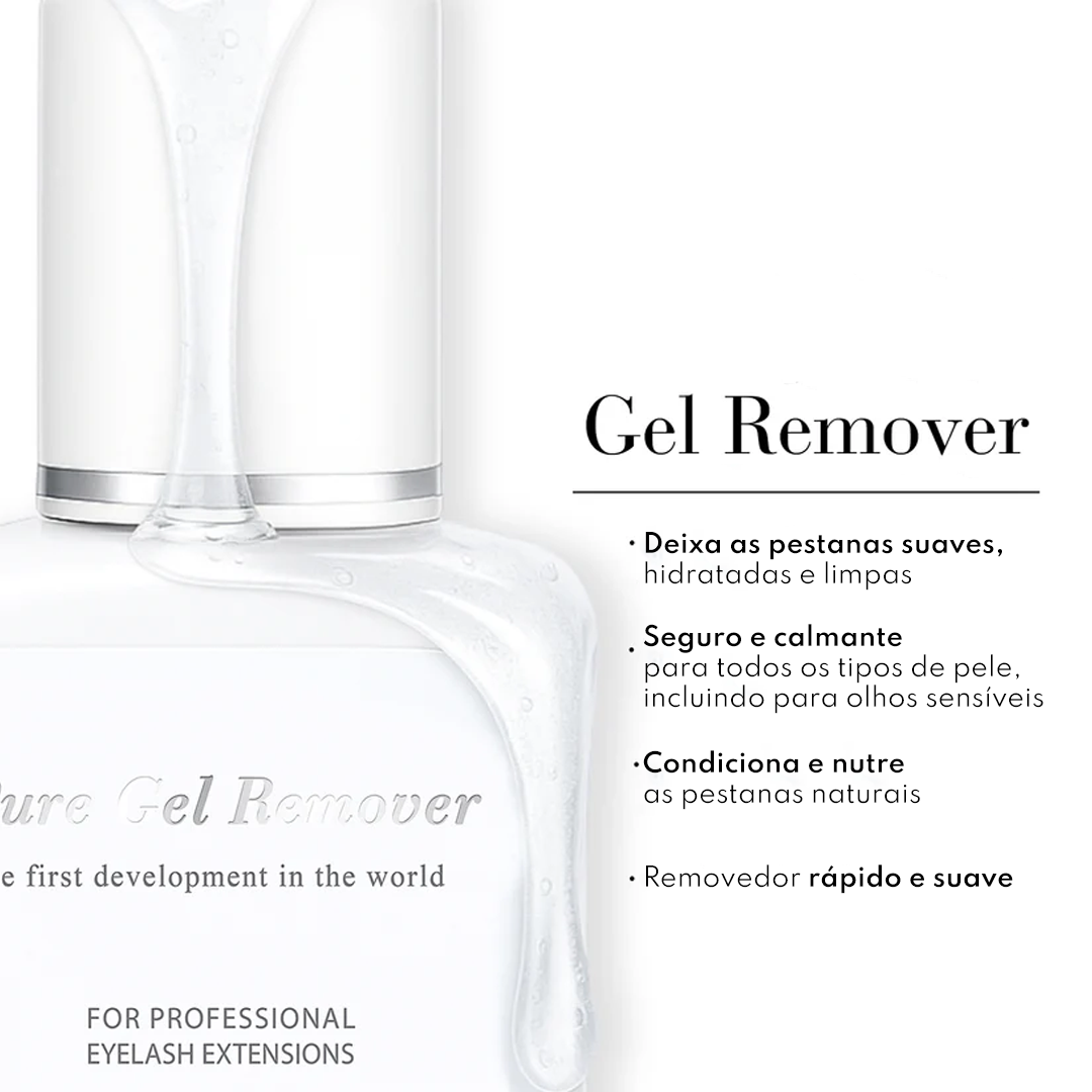 Dlux Removedor de Pestanas Pure Gel — vista complementar do produto