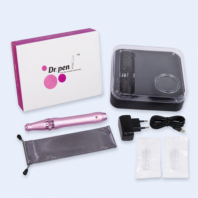 Acessorios incluidos com a caneta Dr Pen Ultima M7 Wireless
