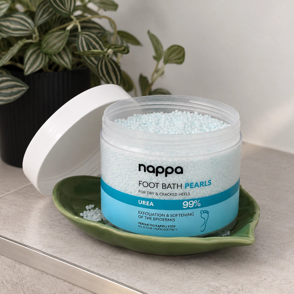 Pérolas de Banho para Pés UREA 99% 250 g - Nappa