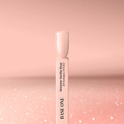 Gel Base One Shimmer Vanilla Rose - Silcare