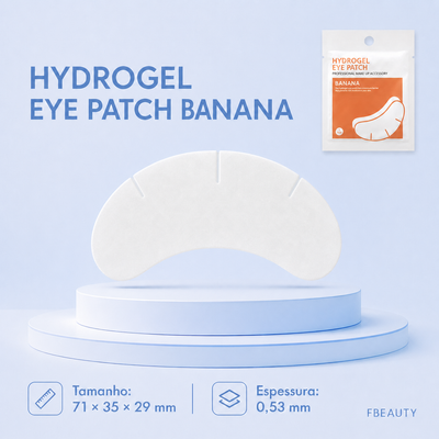 Medidas do Hydrogel EyePatch Banana 71 por 35 por 29 milímetros