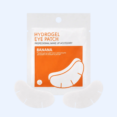 Hydrogel EyePatch Banana Neicha para isolamento das pestanas inferiores