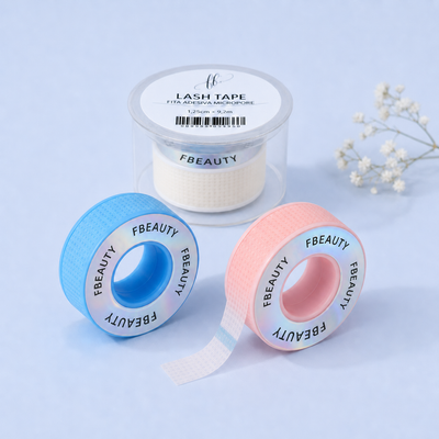 Apresentação da fita adesiva FB Lash Tape 1,2 cm