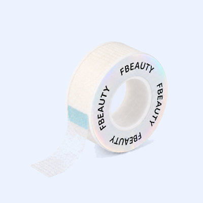 FB Lash Tape branca em silicone 1,2 cm