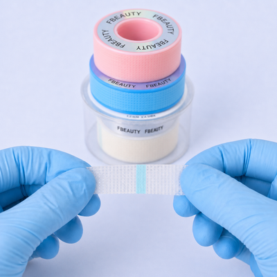 Demonstração da FB Lash Tape em silicone 1,2 cm