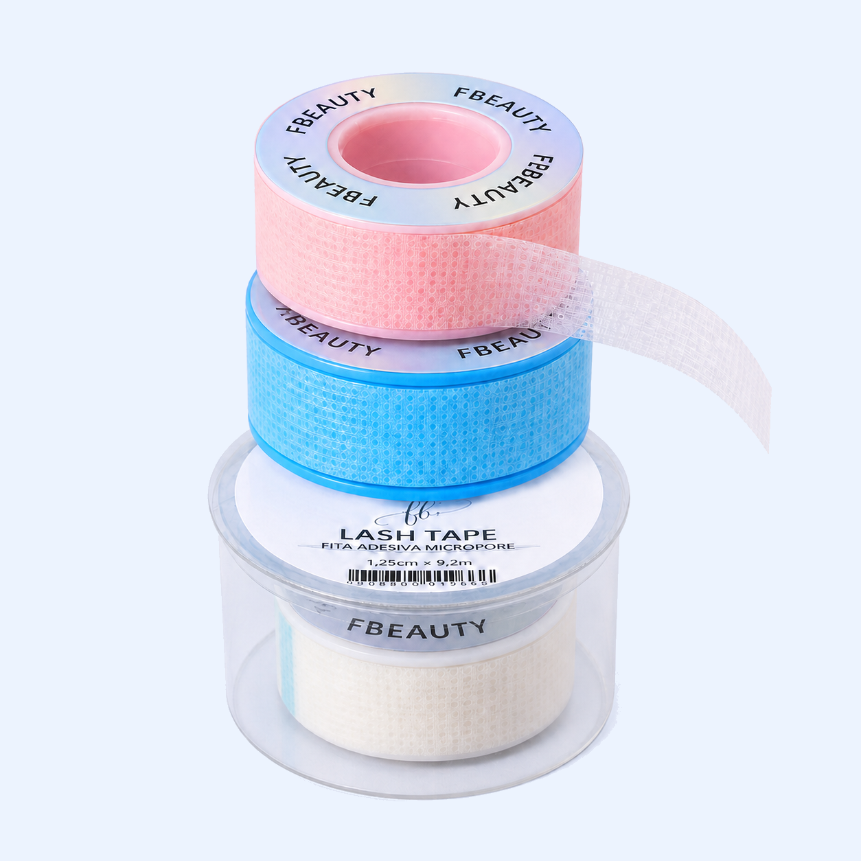 FB Lash Tape fita adesiva em silicone 1,2 cm