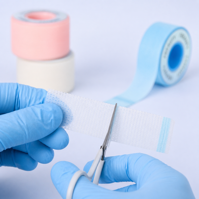 Demonstração da FB Lash Tape em silicone 2,4 cm