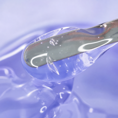 Textura do Gel Base One Violet Thick Silcare