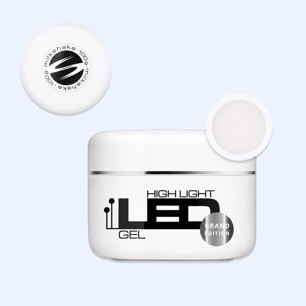Gel High Light LED Milkshake Leitoso Silcare