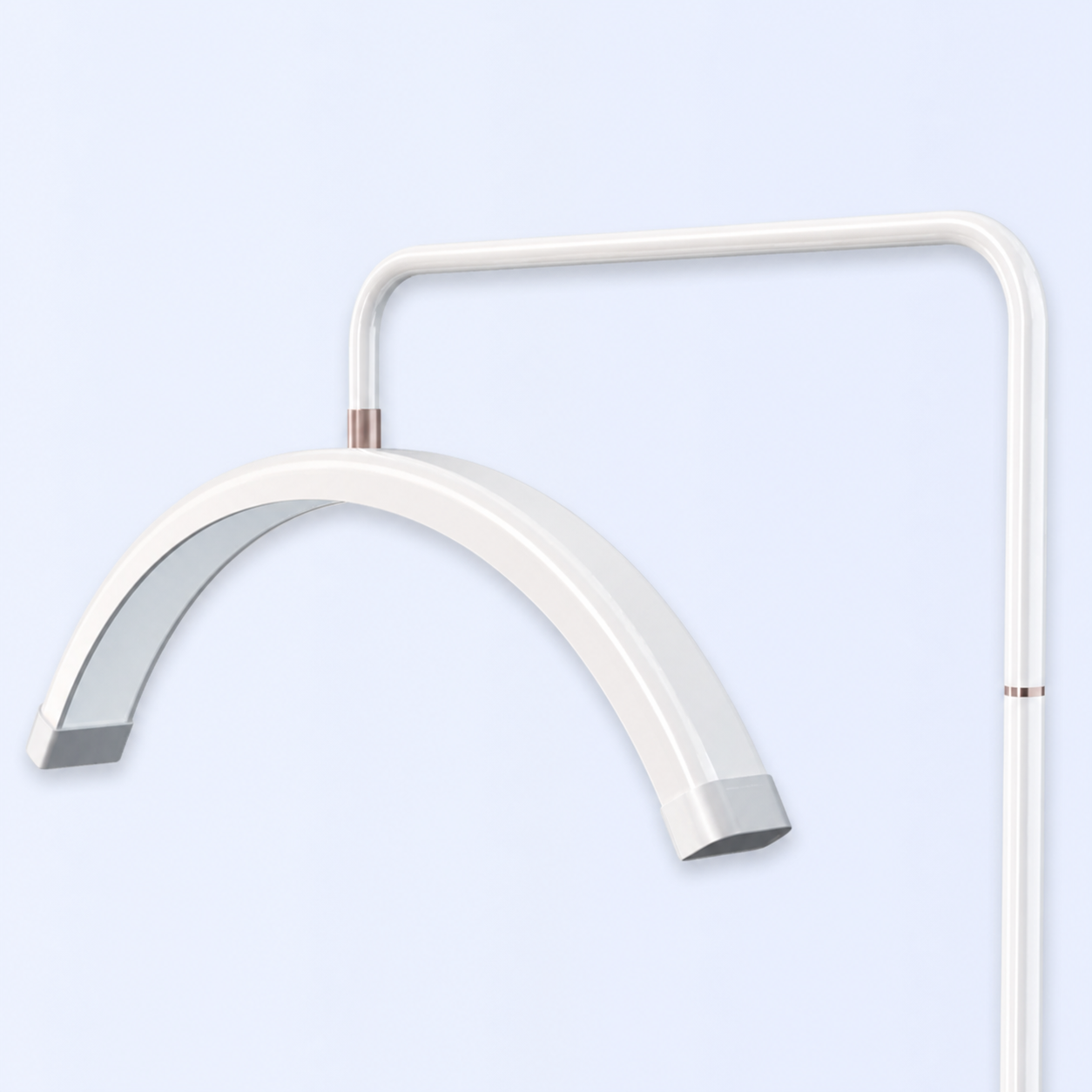 Iluminacao LED FB Moon Lamp Branca cabeca crescente