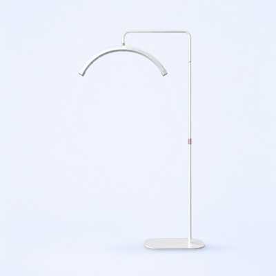 Iluminacao LED FB Moon Lamp Branca vista completa