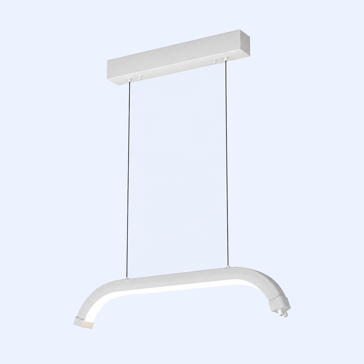 Iluminacao Led FB Skylight Branca vista completa