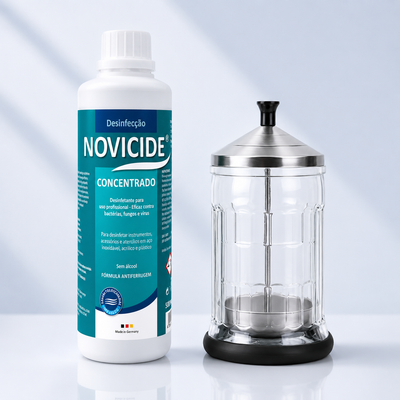 Kit Jarro de Desinfeção Novicide