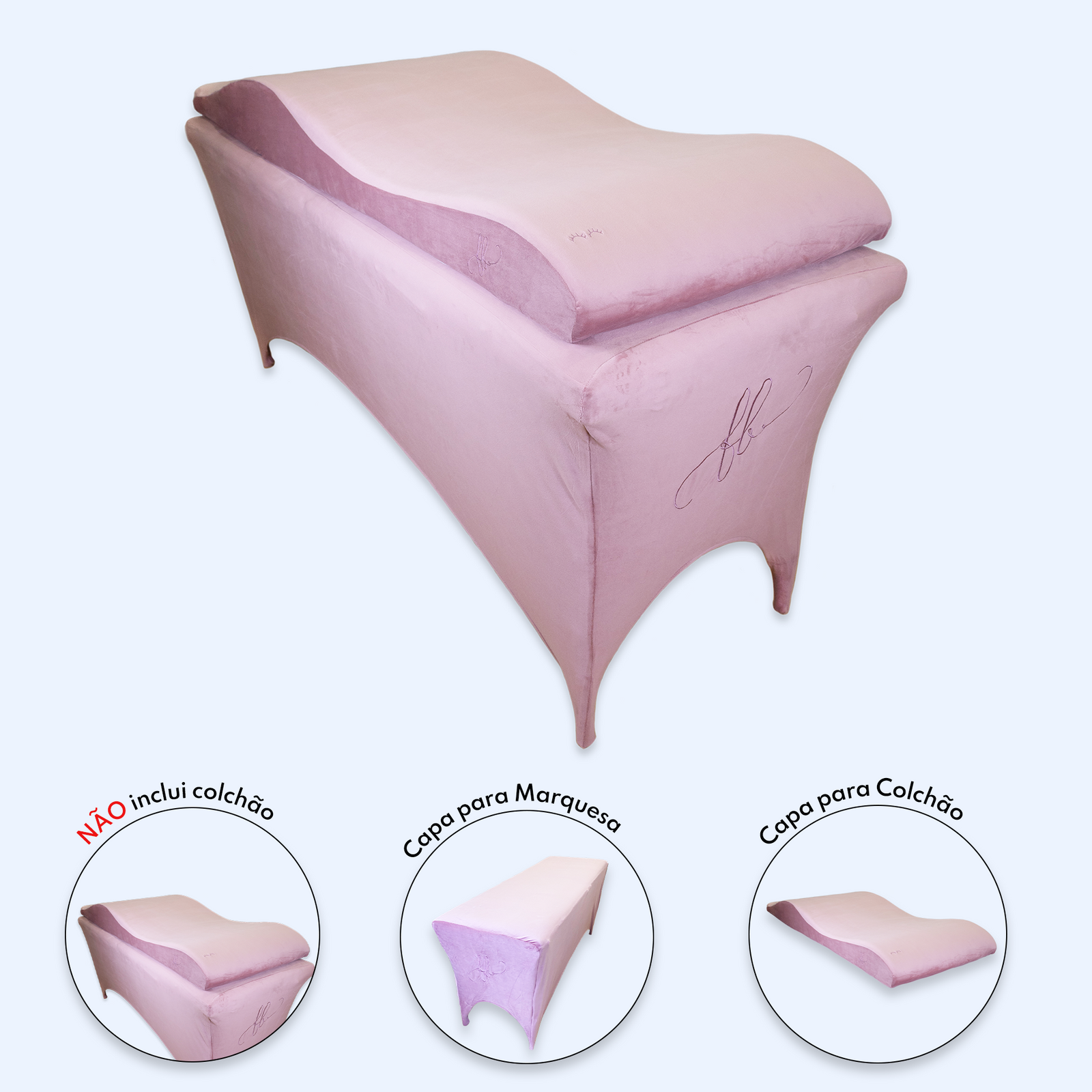 Kit Harmonia FB - Rosa Velho