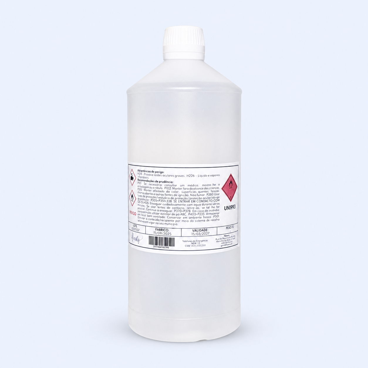 Liquido Limpeza Concentrado Ultrassons FBeauty 1L