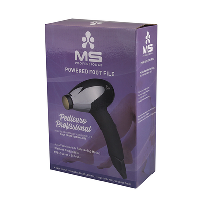 Caixa da Lixa Eletrica para Pedicure Ms Professional