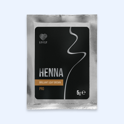 Henna para Sobrancelhas Brow Pro Brilliant Light Brown Lovely — vista principal do produto; SKU L05244
