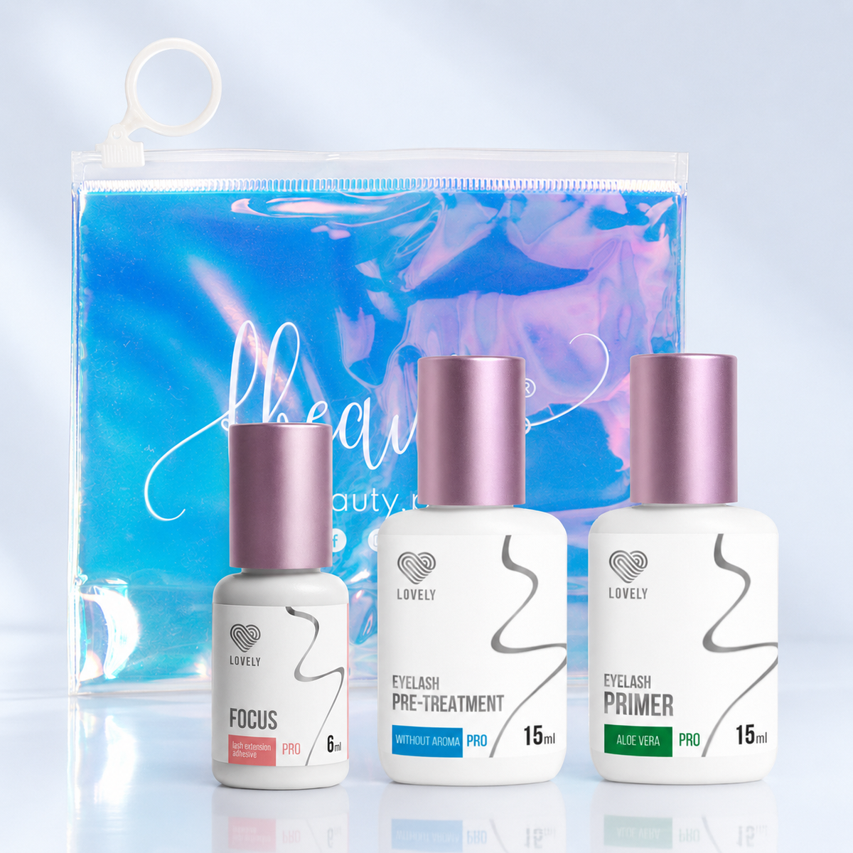 Kit Aplicação Perfeita Summer Edition Lovely — variante Aloe / Sem Aroma; SKU 56208269