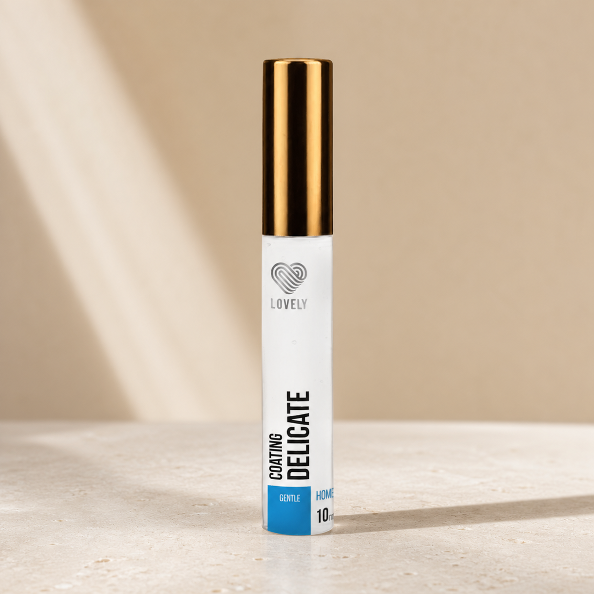 Coating nutritivo Gentle Lovely — apresentação profissional sobre base de pedra clara; SKU L03030
