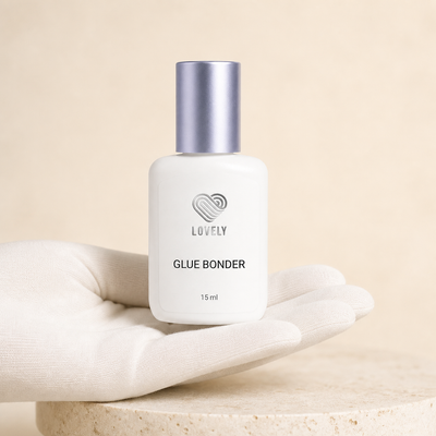 Glue Bonder Lovely 15 ml — apresentação profissional do frasco; SKU L03099