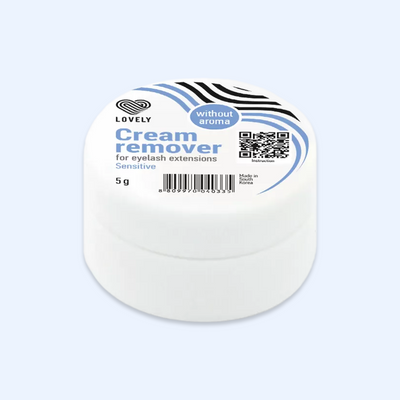 Removedor de pestanas em Creme Sensitive Lovely — vista principal do produto; SKU L03024