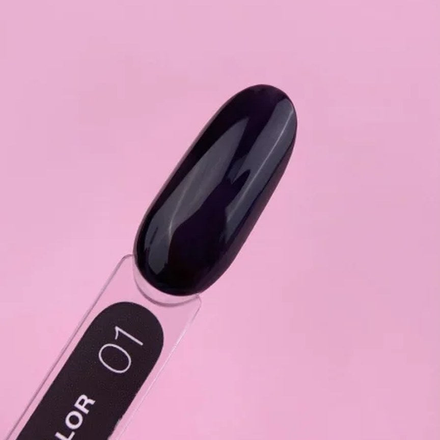 Color Gel nº01 Lunamoon - swatch unha