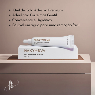 Cola Power Maxymova para lifting com os principais benefícios do produto