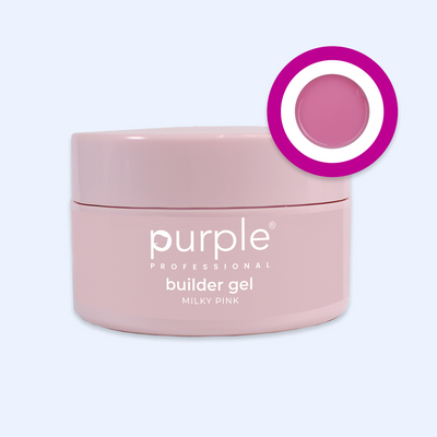Gel Builder Milky Pink - Purple
