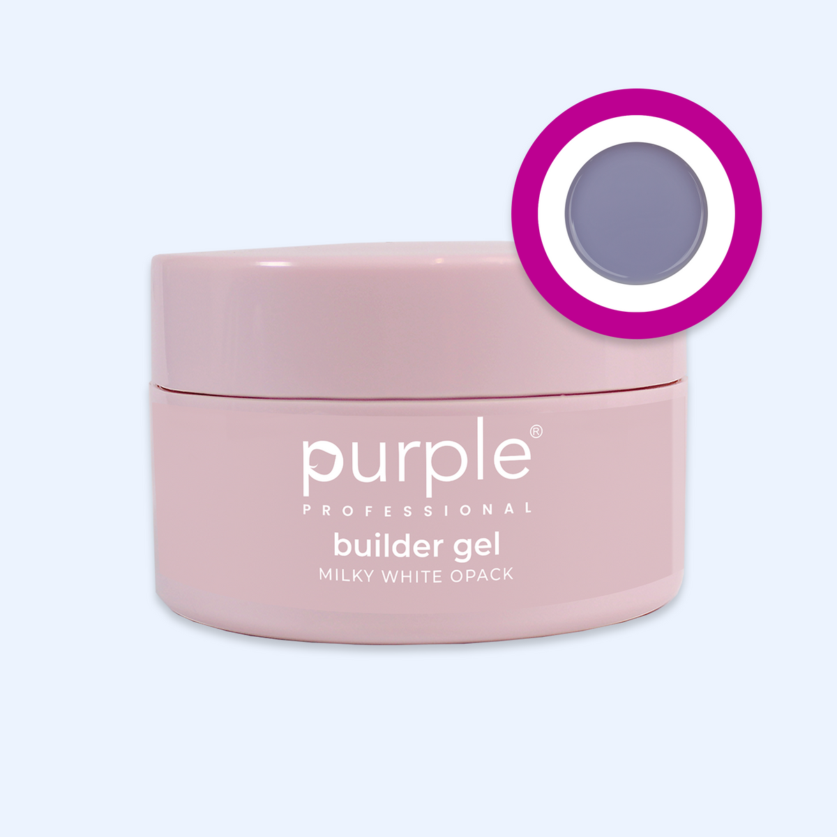 Gel Classic Builder Milky White Opack - Purple