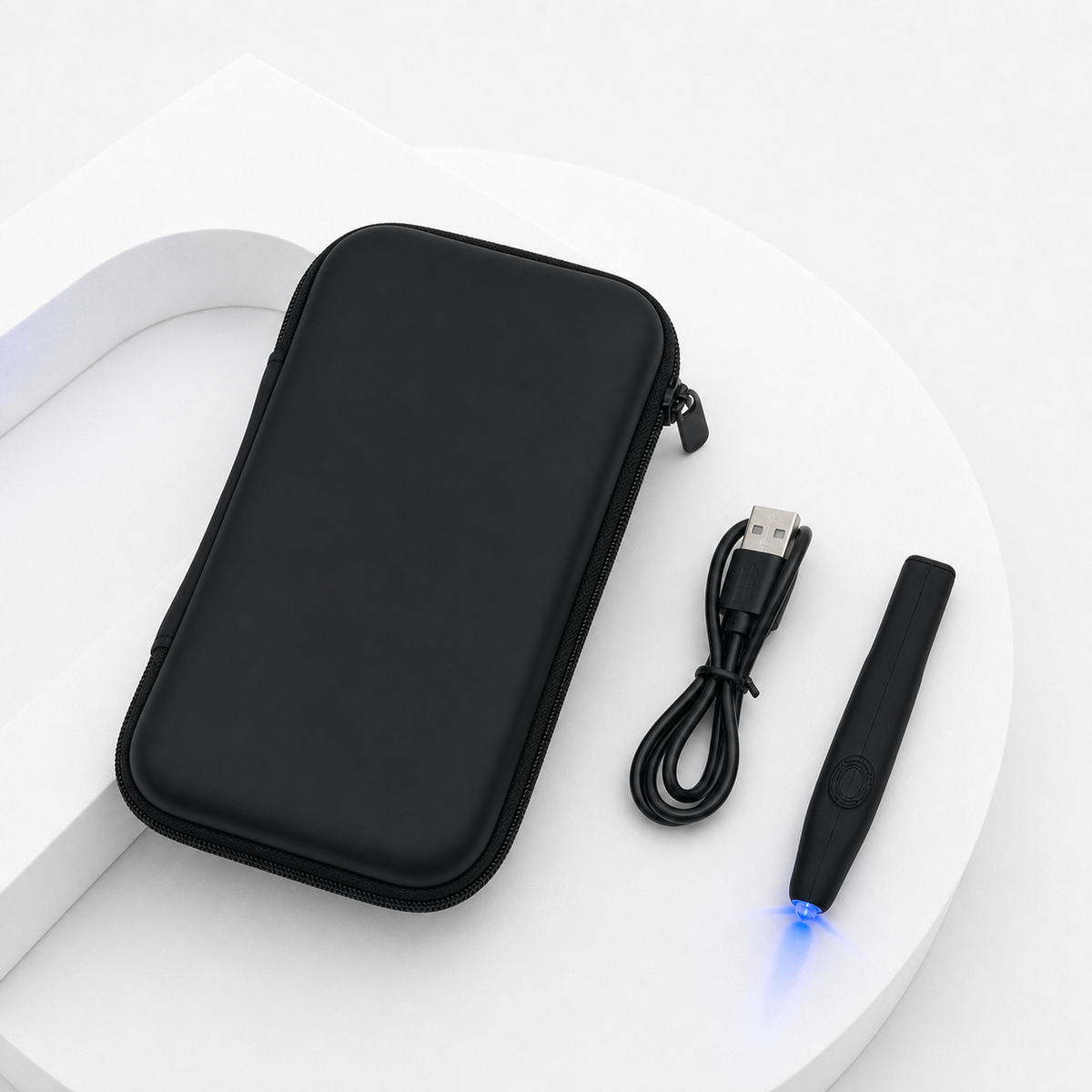 Mini Lâmpada UV para Extensão de Pestanas