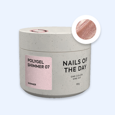 Polygel Shimmer 07 Nails Of The Day 30 g em vista principal