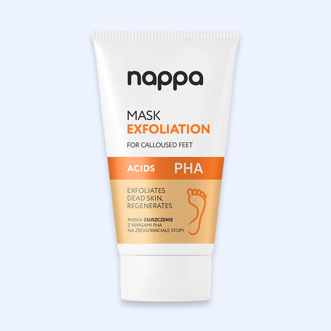 Nappa máscara exfoliante de pés com ácidos PHA 150 ml — vista principal