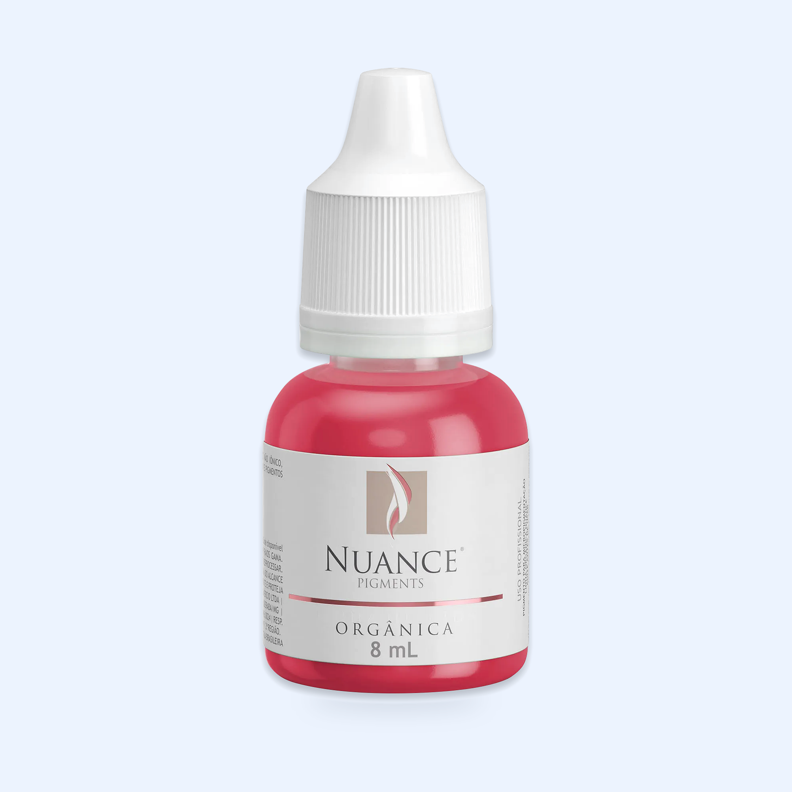 Nuance Pigmento Orgânico Junket 8 ml — hero do produto sobre fundo azul-claro ECF3FE; SKU NO53030