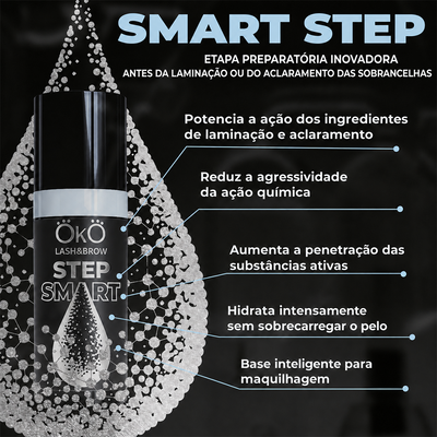 OKO Ativador Lifting e Lightening SMART STEP Lash&Brow — principais benefícios e características