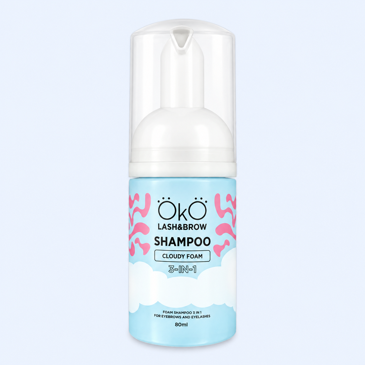 OKO Espuma Cloudy Foam 3 em 1 — produto em vista principal em fotografia melhorada para ecommerce