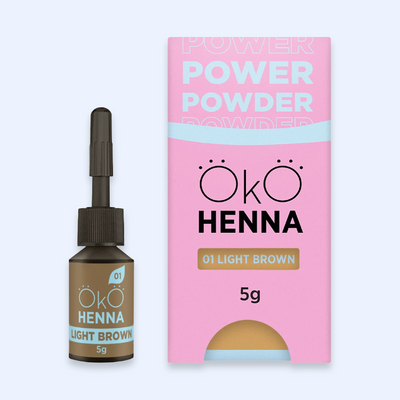 OKO Henna para Sobrancelhas 01 Light Brown — produto em vista principal