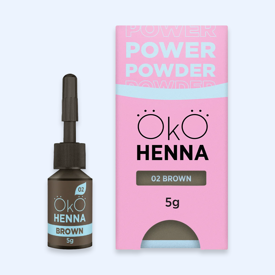 OKO Henna para Sobrancelhas 02 Brown — produto em vista principal