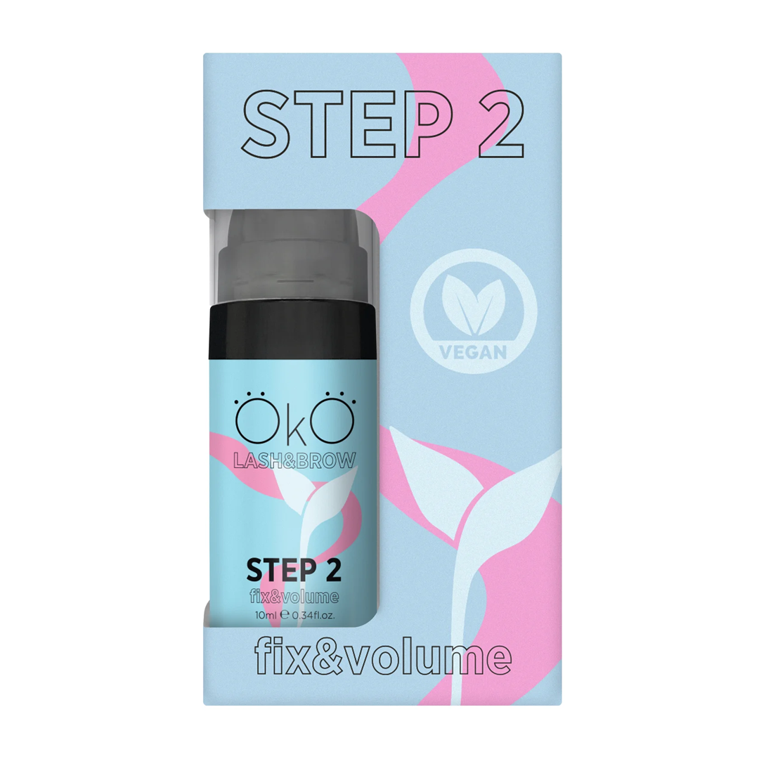 OKO Individuais Lash&Brow 10ml — Step 2 Fix & Volume de 10 ml