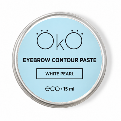 OKO Pasta de Contorno para Sobrancelhas White Pearl — vista adicional do produto em fotografia melhorada para ecommerce