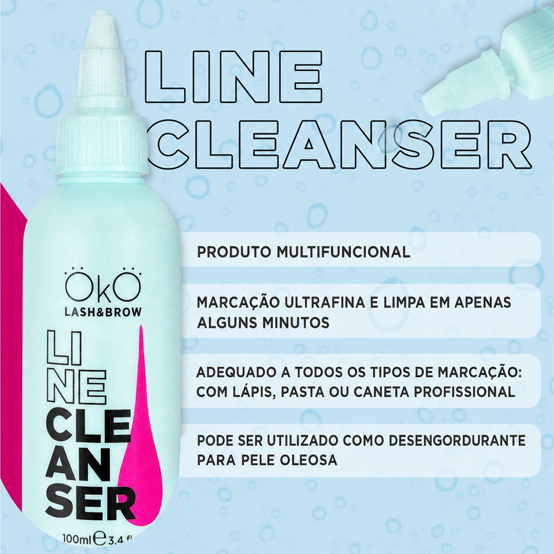 OKO Solução de Limpeza Eyebrow Line — principais benefícios e características