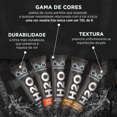 OKO Tinta Líquida Híbrida H2O Black 4.0 — principais benefícios e características