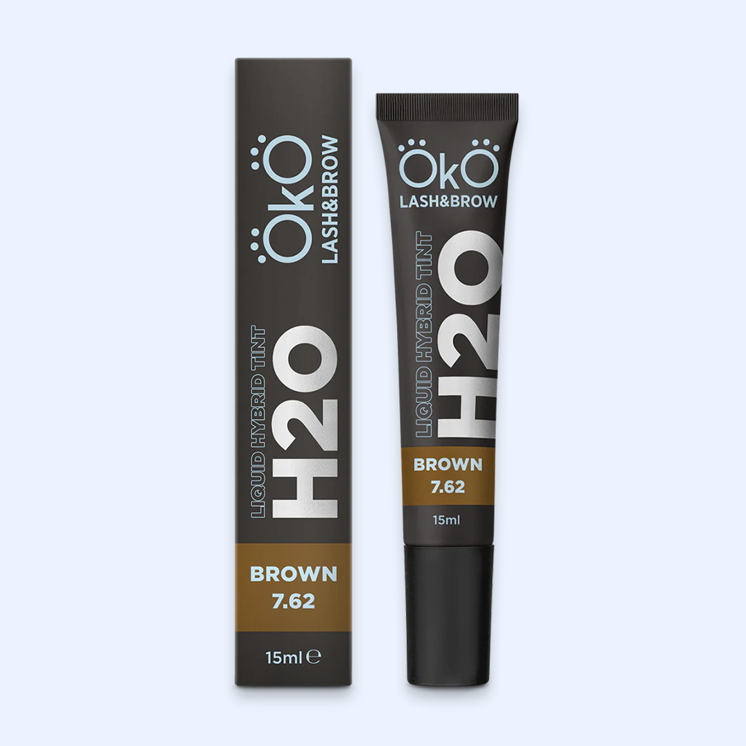 OKO Tinta Líquida Híbrida H2O Brown 7.62 — produto em vista principal