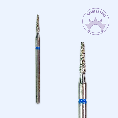 Ponta de diamante DI-PBRO32 — cónica pontiaguda de 1,4 mm para trabalho corrente.
